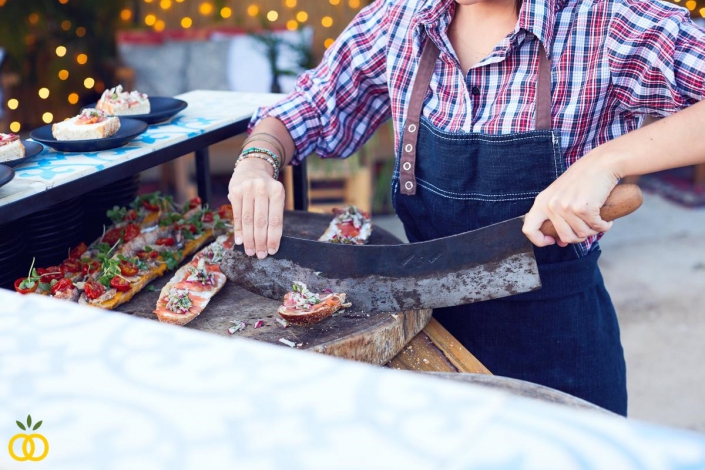קייטרינג שף לחתונה בטבע