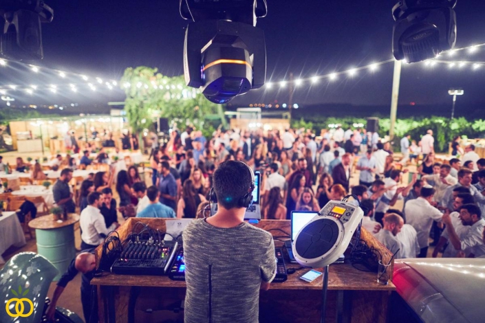 חתונה בטבע - מסיבת ריקודים